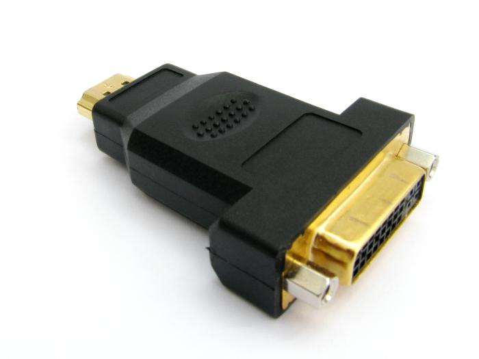Перехідник DVI-HDMI: опис, призначення, технічні характеристики пристрою