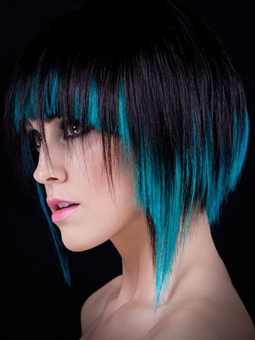 Піксельний фарбування волосся - модний тренд 2015 року