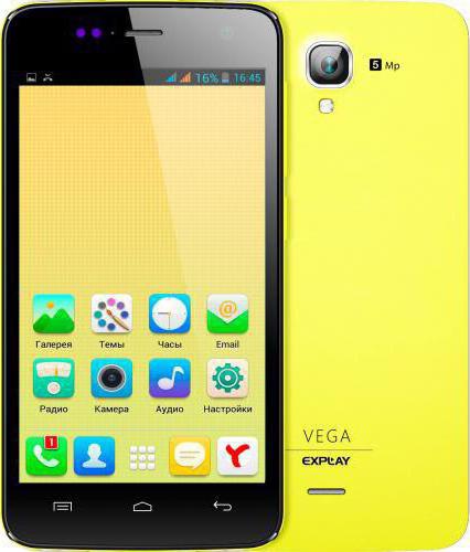 Смартфон Explay Vega: відгуки і характеристики