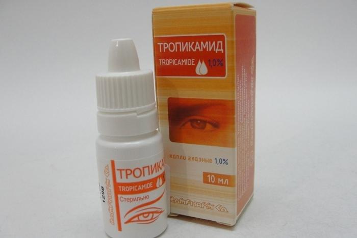 Медикамент «Тропикамид» (очні краплі): властивості і інструкція із застосування